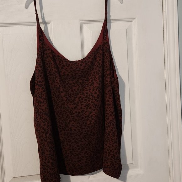 Reitmans Red Patterned Tank Top, Women's XXL, NWT - Picture 3 of 5